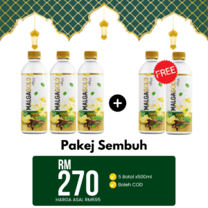 Pakej Sembuh RM270 | 5 BOTOL
