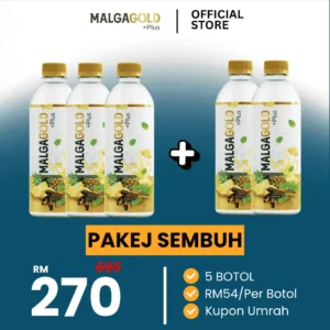 MALGAGOLD RM270 - 5 BOTOL